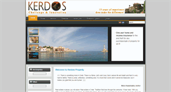 Desktop Screenshot of kerdos-property.gr